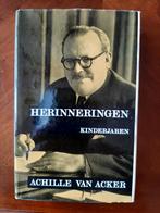 Achille Van Acker - Souvenirs - Enfance 1966, Enlèvement ou Envoi