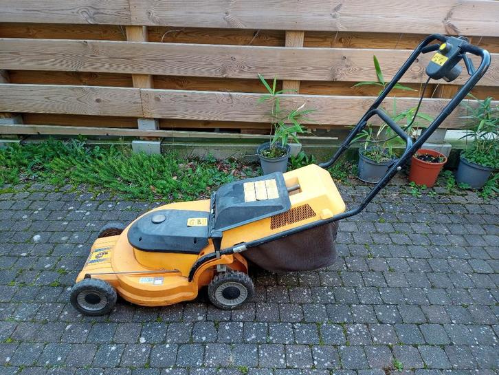 Tondeuse à gazon Stiga Turbo 42 EL, Tuin en Terras, Grasmaaiers, Gebruikt, Elektrische grasmaaier, 40 t/m 49 cm, Cirkelmaaier