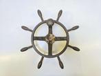 Antiek (1920) bronzen stuurwiel, Watersport en Boten, Niet ingevuld, Gebruikt, Motorboot, Overige typen