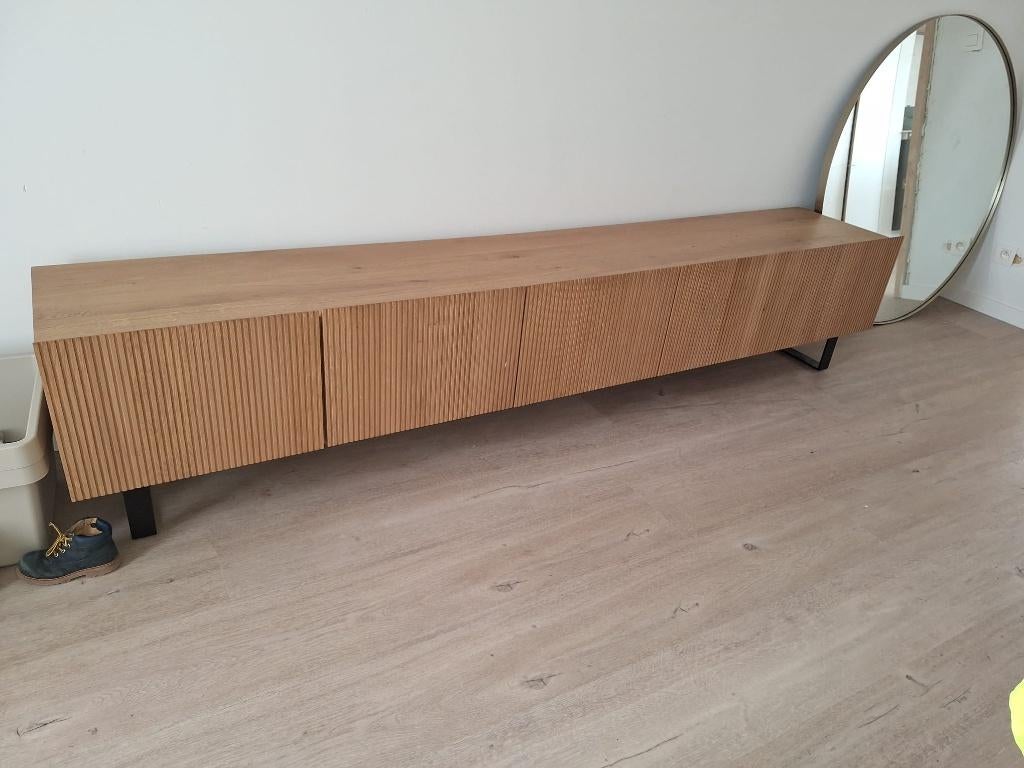 Jysk Tv kast, Huis en Inrichting, Kasten |Televisiemeubels, Ophalen, 200 cm of meer, 50 tot 100 cm, Zo goed als nieuw