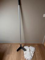Professionele mop met twee nieuwe doeken, Maison & Meubles, Produits de nettoyage, Enlèvement, Mop ou Serpillière