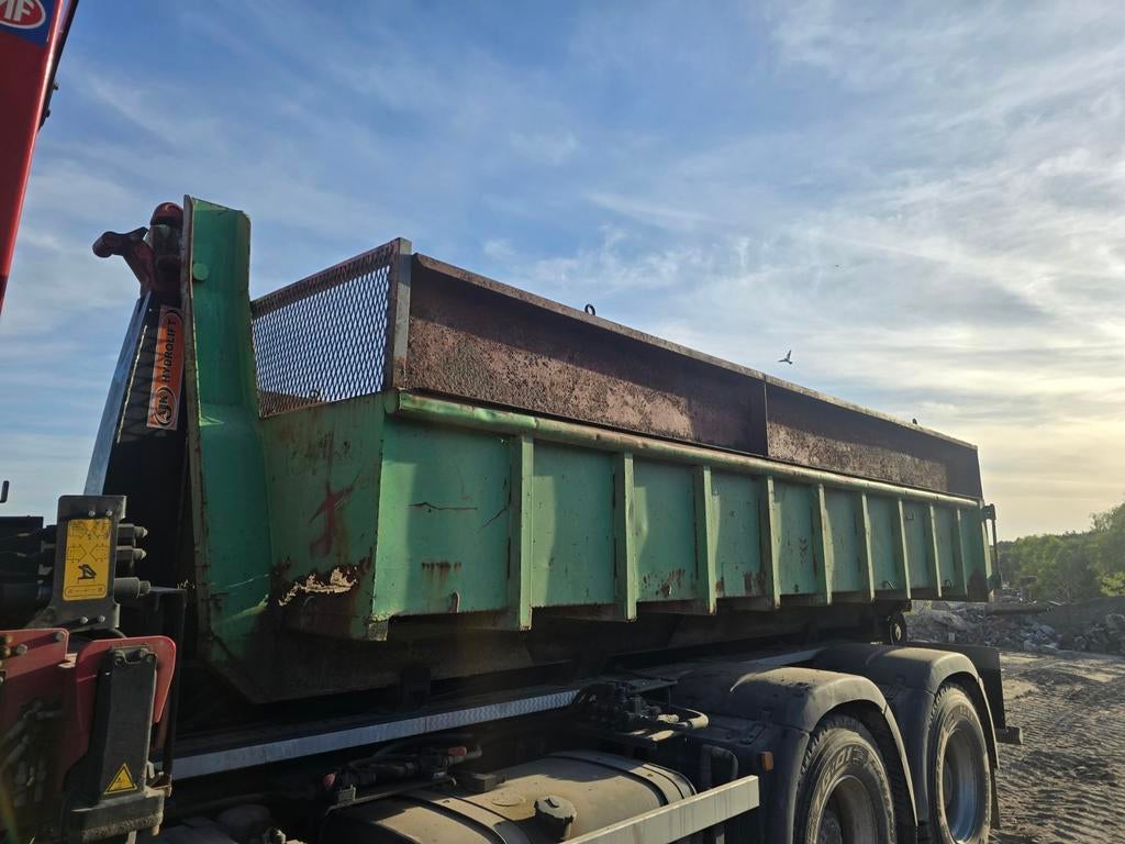 10 m3 container, Ophalen