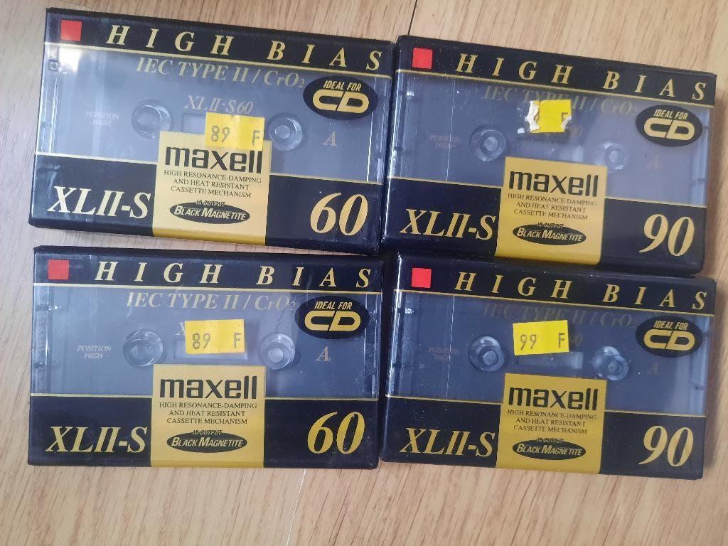 Maxell xl2-s audiotape 60-90, Ophalen of Verzenden, Nieuw in verpakking, Overige genres, Origineel