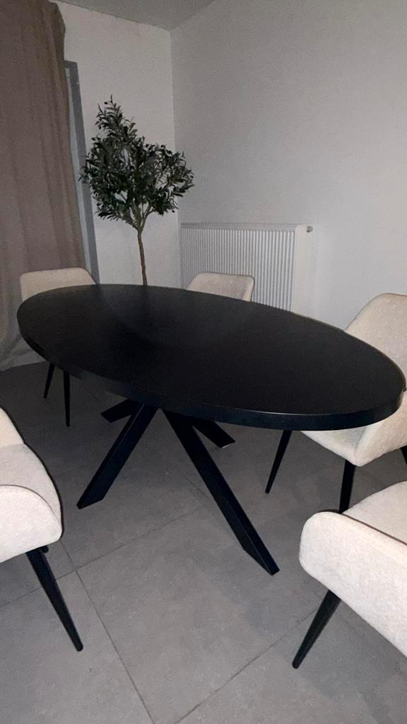 Eettafel+Salontafel (zonder stoelen), Huis en Inrichting, Tafels | Eettafels, Zo goed als nieuw, Ophalen