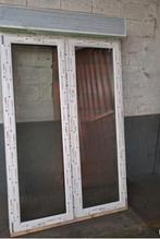 Porte-fenêtre PVC blanc - 1m 45 / 2m10 - 500 €, Enlèvement ou Envoi