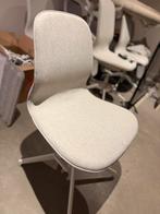 Ikea 8 vergaderstoelen langfjall, Enlèvement, Comme neuf, Blanc
