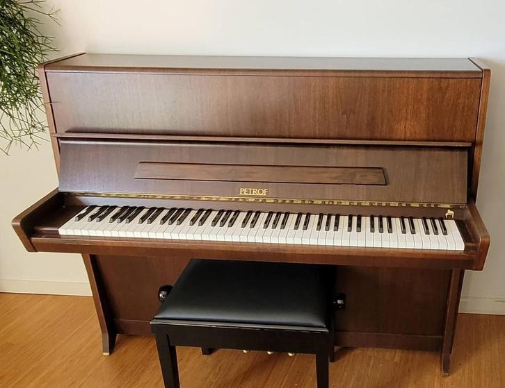 Piano Petrof van Maene in Gent, Muziek en Instrumenten, Piano's, Piano, Overige kleuren, Ophalen