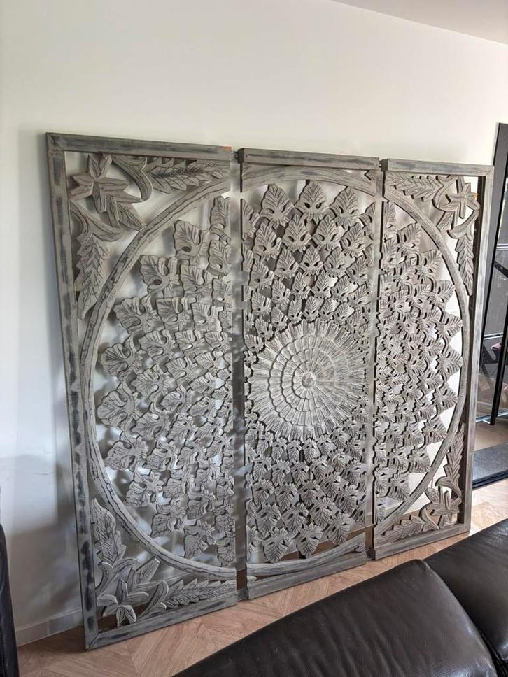 Mooie grote mandala +180/190, Maison & Meubles, Accessoires pour la Maison | Paravents d'intérieur, Comme neuf, Enlèvement