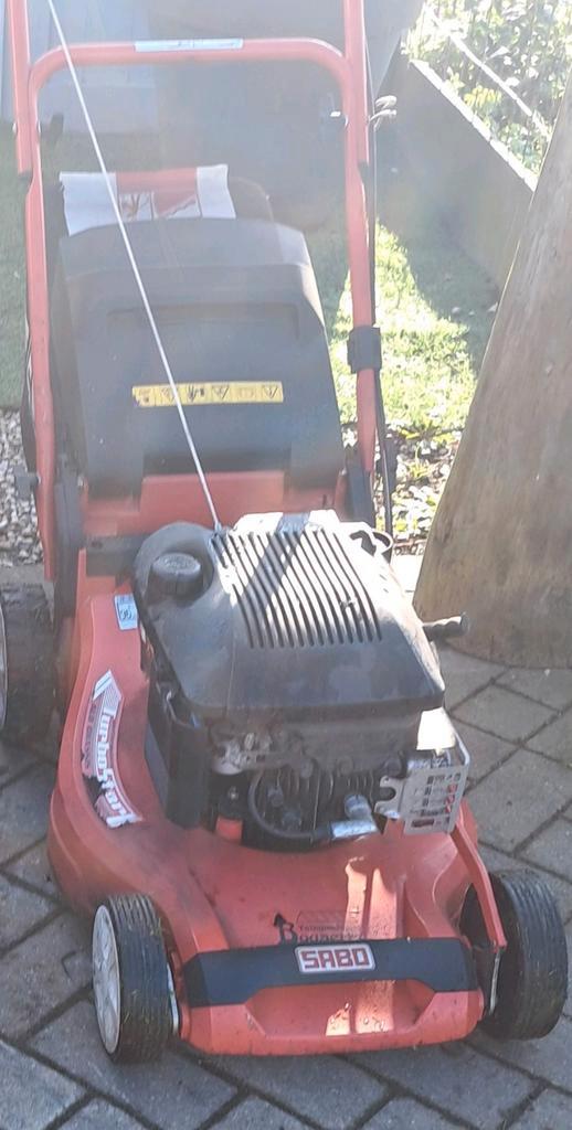 Sabo professionele grasmaaier, Tuin en Terras, Grasmaaiers, Opvangbak, Ophalen