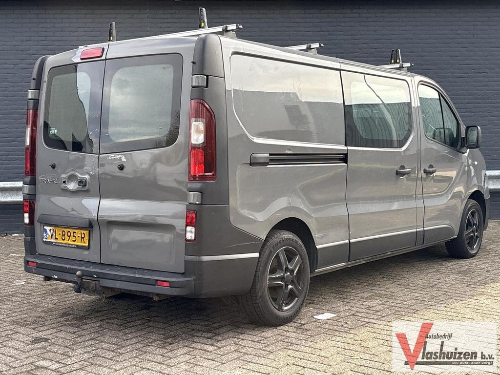 Renault Trafic 1.6 dCi T29 L2H1 Dubbel Cabine | € 6.245,- NE, Renault, Bedrijf, Zilver of Grijs, Te koop
