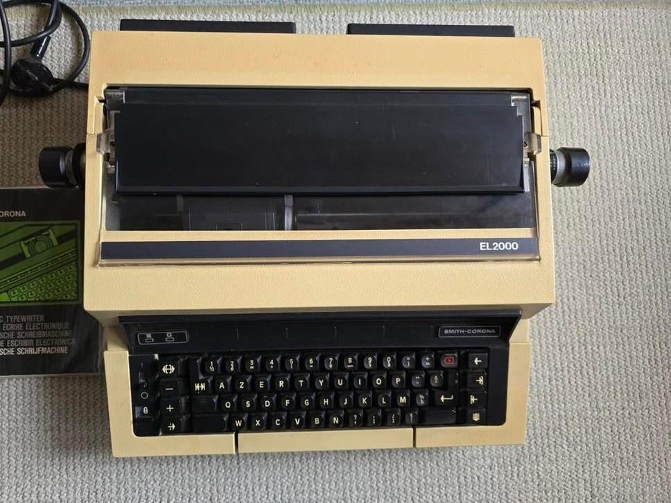 Elektrische Typemachine Smith Corona, Ophalen