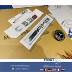 W205 S205 C63 S AMG LOGO SET CHROOM EMBLEMEN SET Mercedes C