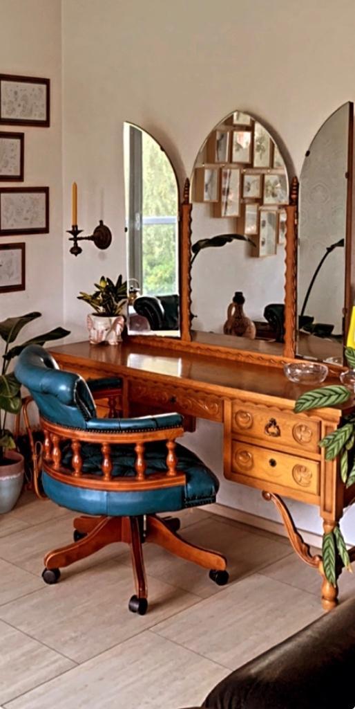 Antieke kaptafel, Maison & Meubles, Tables | Coiffeuses, Enlèvement