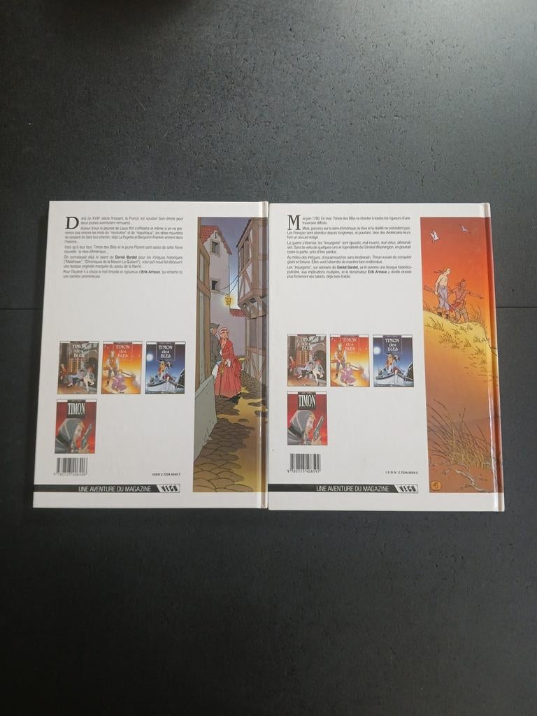 Lot de 2 bd timon des blés 1 et 2, Enlèvement ou Envoi