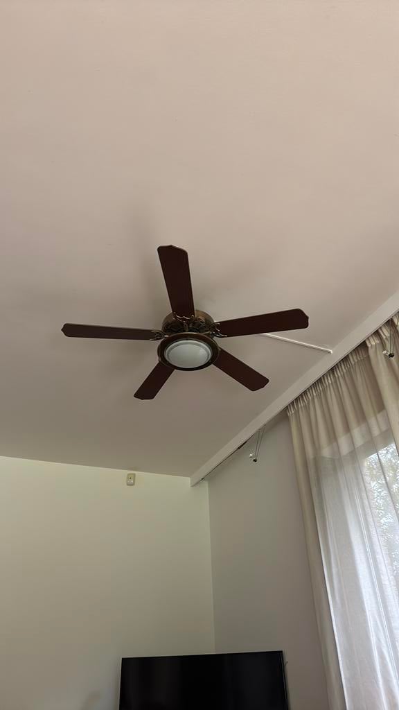 Ventilateur de toit électrique avec lumière, Electroménager, Ventilateurs, Enlèvement, Utilisé, Ventilateur de plafond