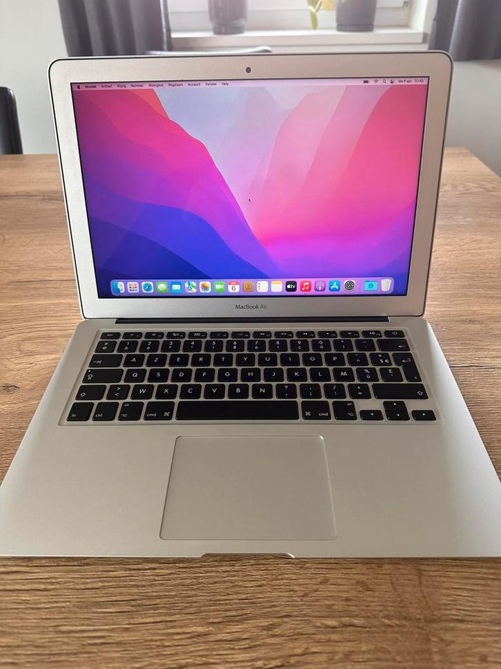 MacBook Air 13” (2017) incl. oplader – 256GB – Werkt perfect, Computers en Software, Apple Macbooks, Zo goed als nieuw, MacBook