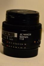 Nikon 50 m/m 1:1,8, Audio, Tv en Foto, Ophalen of Verzenden, Zo goed als nieuw, Nikon