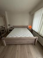 Bed, kleerkast, Huis en Inrichting, Slaapkamer | Bedden, Ophalen, Gebruikt, 210 cm, Tweepersoons