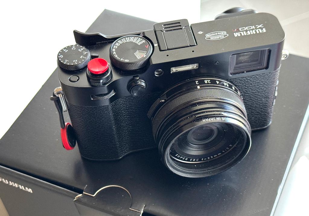 FUJI X100 VI Black, Neuf, Moins de 4 fois, Compact, Enlèvement