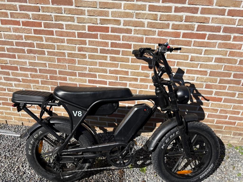 Ouxi fatbike v8 avec double batterie, Enlèvement, Comme neuf