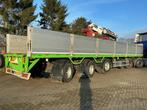 Pacton Stenentrailer met Kennis Kraan, Overige brandstoffen, Bedrijf, Aanhangers en Opleggers, Te koop