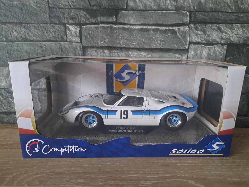 FORD GT40 MK1 1/18ème, Solido, Auto, Solido, Nieuw