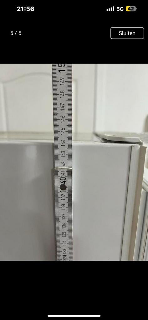 inbouw koelkast, Ophalen