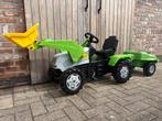 Tractor Rolly Toys met frontlader en kar, Kinderen en Baby's, Speelgoed | Buiten | Voertuigen en Loopfietsen, Ophalen of Verzenden