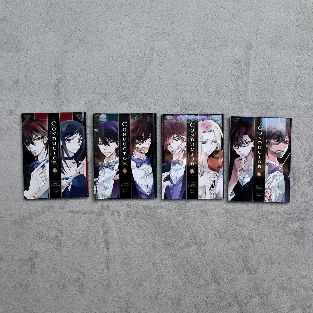 Conductor Intégrale 1-4 FR - Lot Manga Complet, Livres, Série complète ou Série, Utilisé, Japon (Manga), Enlèvement