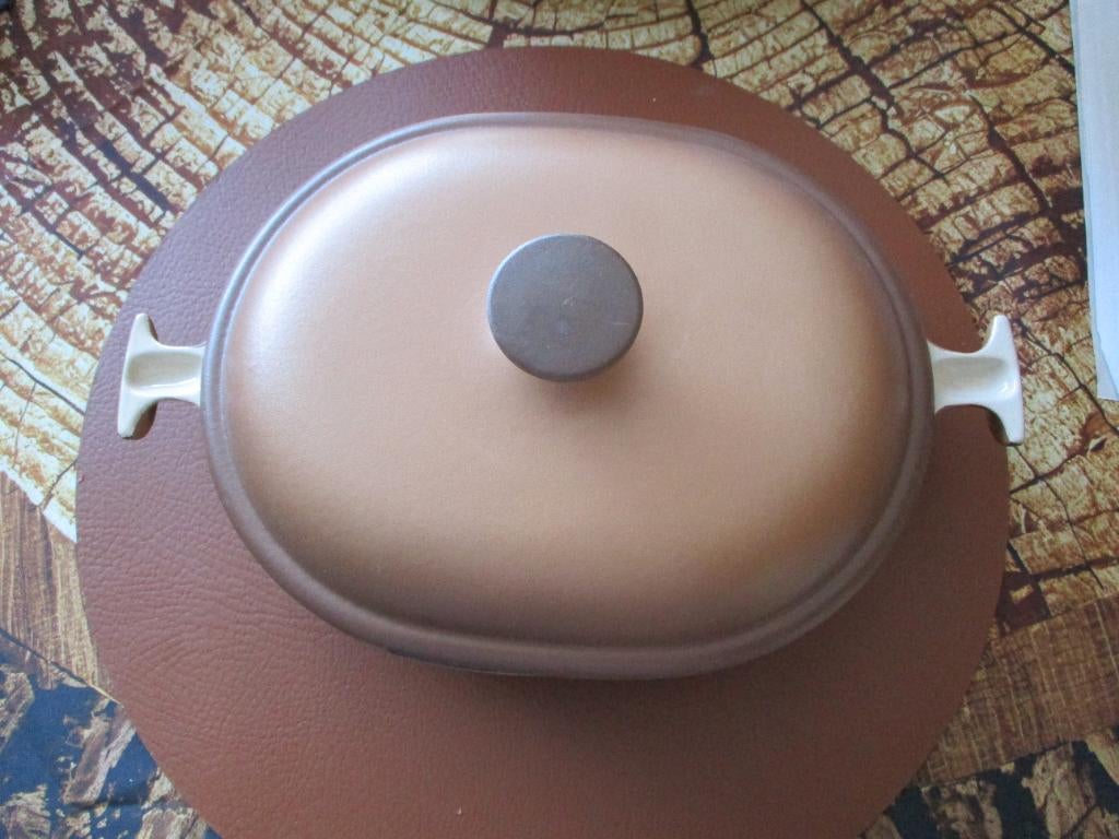 ovalen kookpot Le Creuset 25, Ophalen of Verzenden, Gebruikt, Kookpan of Snelkookpan