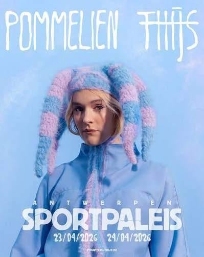2 tickets Pommelien Thijs 24 april sportpaleis zitplaats, Tickets en Kaartjes, Concerten | Pop, April