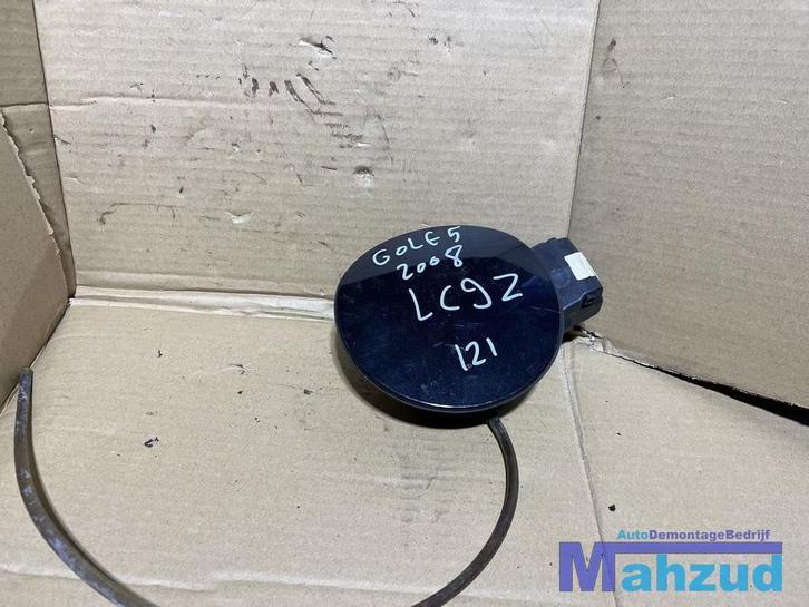 VW GOLF 5 LC9Z Zwart tankklep 2003-2009, Auto-onderdelen, Carrosserie, Volkswagen, Gebruikt