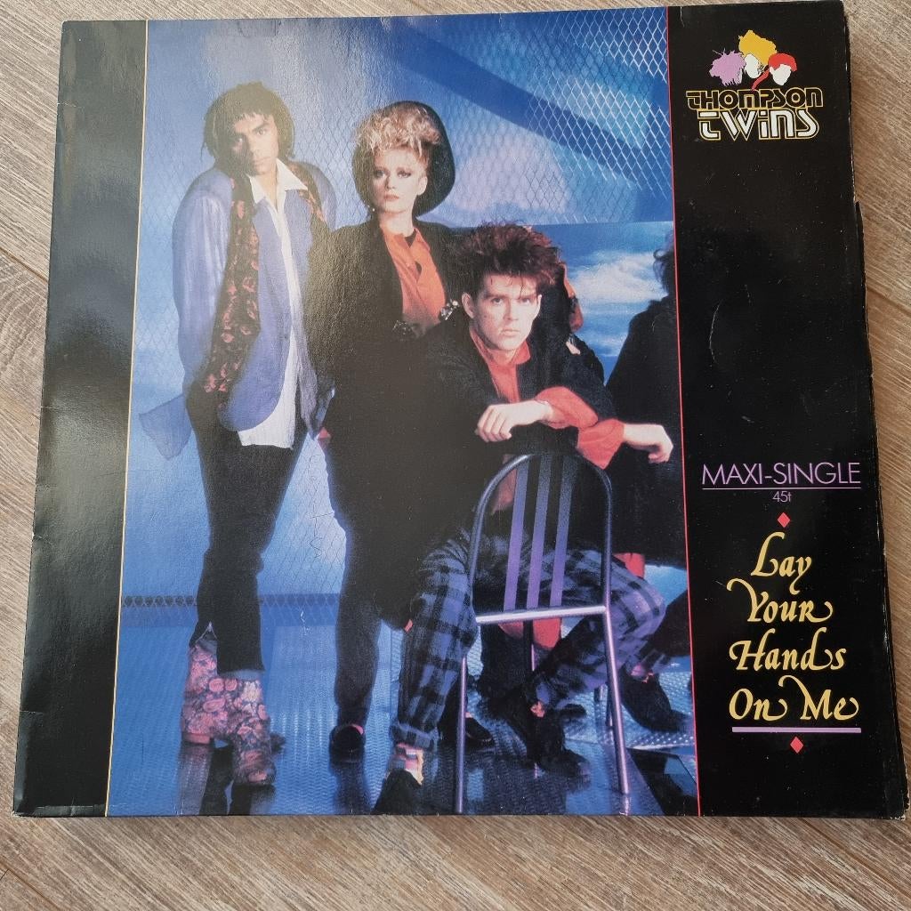 12" Thompson Twins – Lay Your Hands On Me, Cd's en Dvd's, Gebruikt, Ophalen of Verzenden, Pop, 12 inch