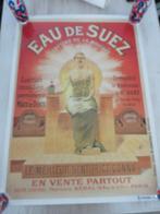 Poster Therabel Pharmacie Eau de Suez Vaccine de la Bouche, Enlèvement ou Envoi, Comme neuf, Publicité
