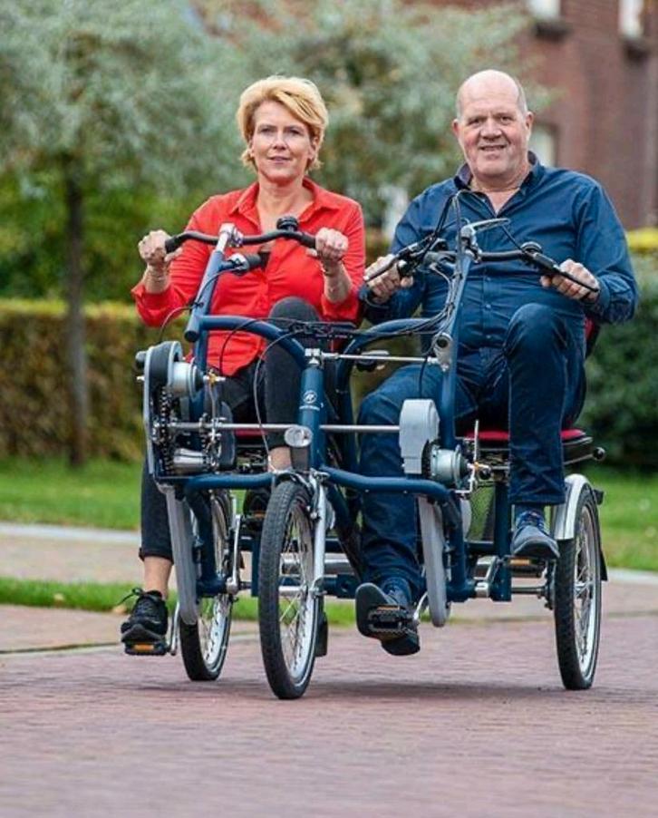 Vélo duo électrique Van Raam élégant, Divers, Chaises roulantes, Enlèvement