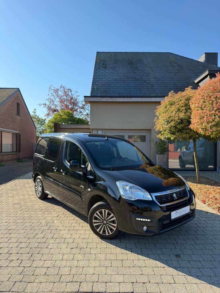 Peugeot Partner 1.6HDI Lichte Vracht, 4 deurs, Stof, Zwart, Bedrijf