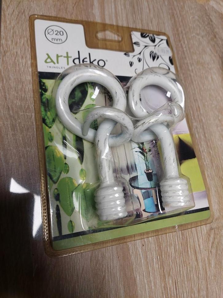 Bouchons de barres de rideaux 2 modèles, Bricolage & Construction, Serrurerie de bâtiment & Dispositif de fermeture, Enlèvement ou Envoi