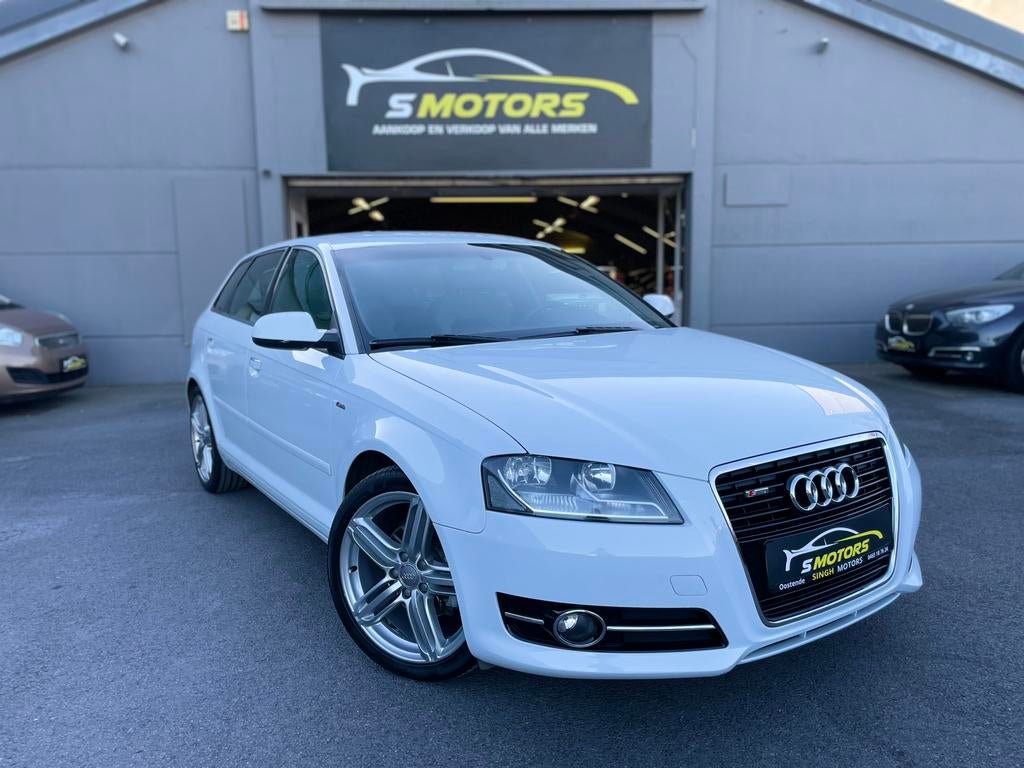 Audi A3 1.6 TDI  S-Line | Airco | Cruise | Gps | GARANTIE |, Auto's, Audi, Bluetooth, Leder, Bedrijf, Diesel