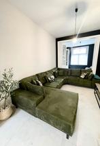 Canapé d angle vert, Maison & Meubles, Canapés | Salons, Autres dimensions, 100 à 125 cm, Comme neuf, Enlèvement