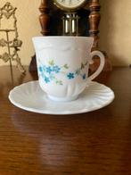 Arcopal Veronica myosotis kop- en schotelset, Ophalen of Verzenden, Gebruikt, Kop(pen) en/of Schotel(s)