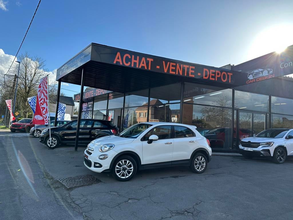 Fiat 500x / 1.3diesel / 2016 / euro6b / 88.000km / manuelle, Auto's, Fiat, 500X, Wit, Bedrijf, 5 deurs