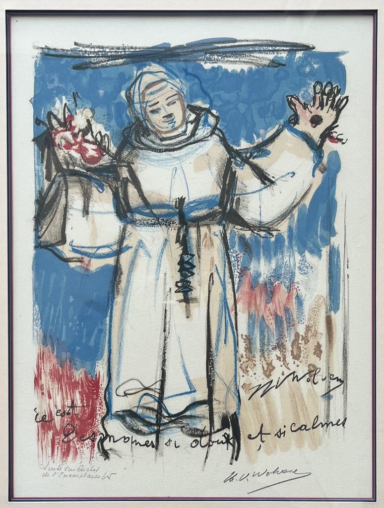 WOLVENS HENRY-VICTOR - Gesigneerd - 1973, Antiquités & Art, Enlèvement