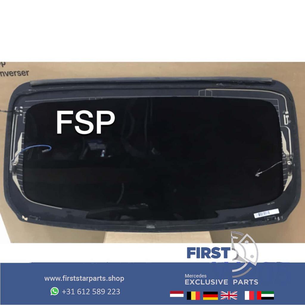 W205 ACHTERRUIT Mercedes C Klasse 2014-2021 RAAM ACHTER RUIT, Gebruikt, -, Ophalen of Verzenden, -