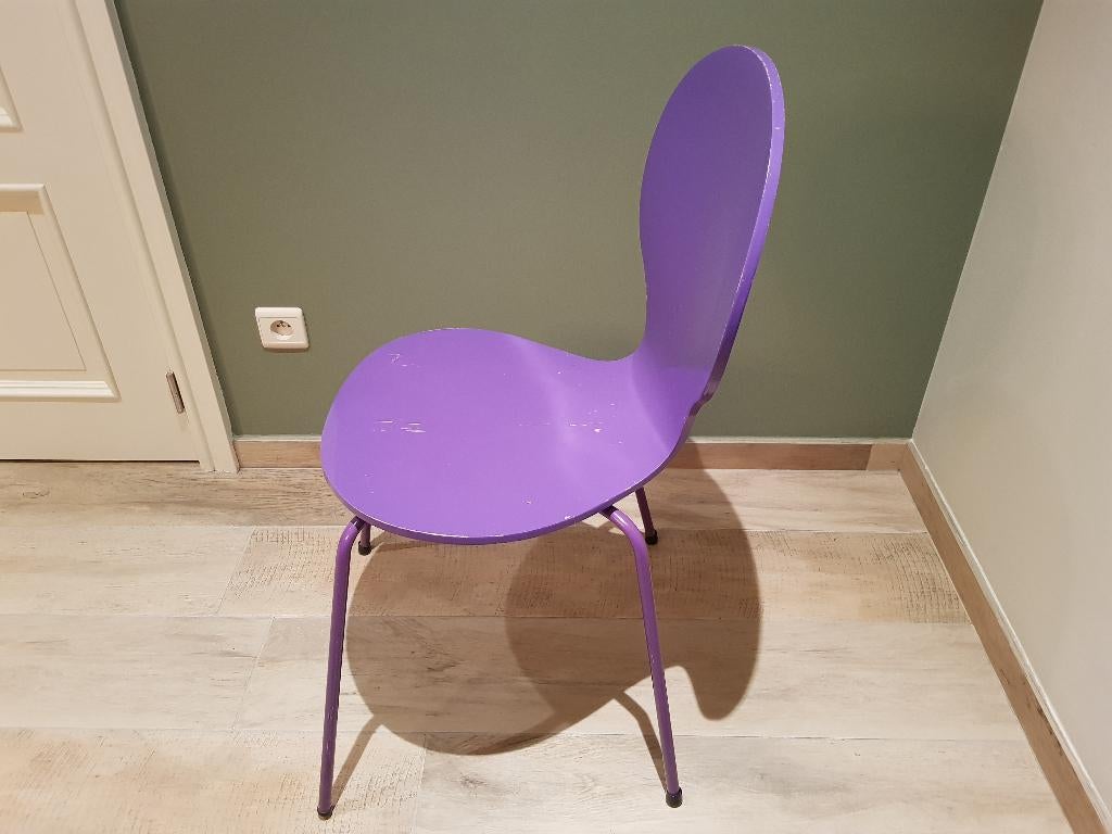 4 belles chaises pour 2,5 €/pièce - une belle opportunité !, Maison & Meubles, Chaises, Enlèvement, Utilisé, Bois