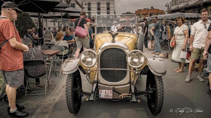 Oldtimer, Auto's, Oldtimers, Particulier, Overige merken, Benzine, Cabriolet, 4 deurs, Handgeschakeld, Overige kleuren, Zwart