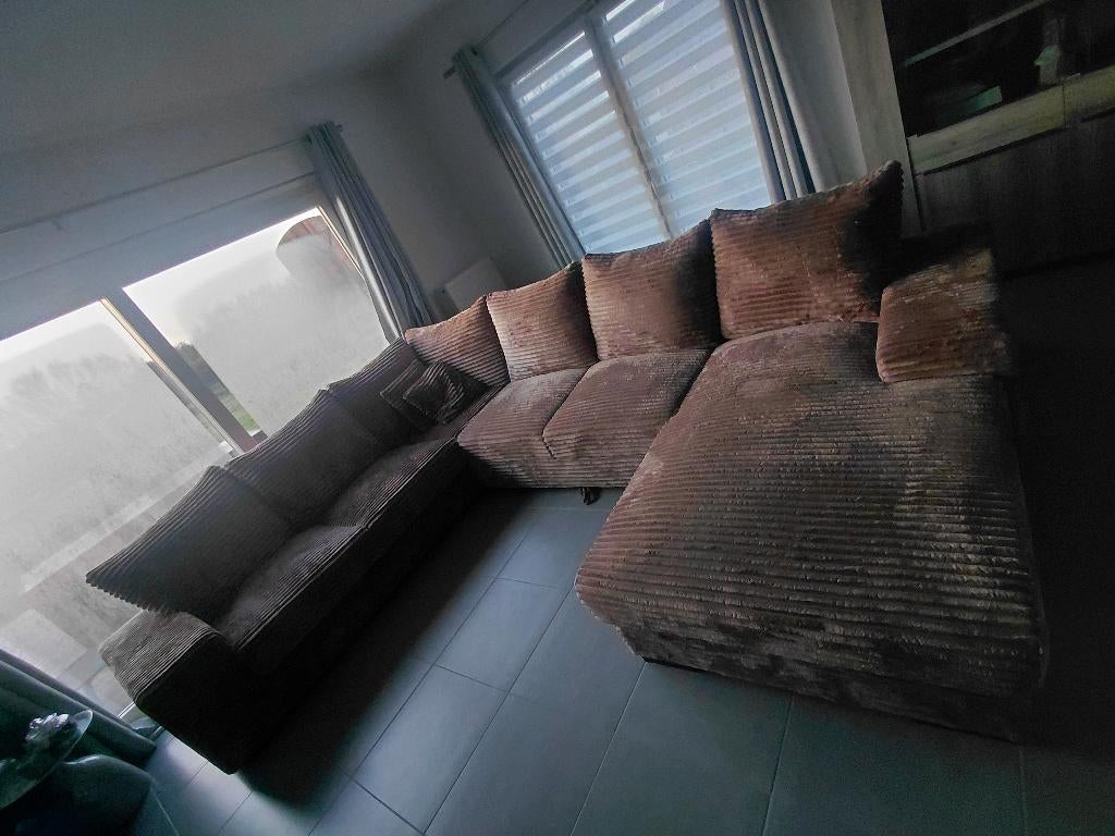 Fauteuil brun, Enlèvement, Comme neuf, Tissus