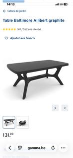 Baltimore tuintafel, Ophalen, Nieuw, Plastic