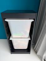 Opbergkast inclusief speelgoed houten baan met treintjes, Kinderen en Baby's, Ophalen, Zo goed als nieuw