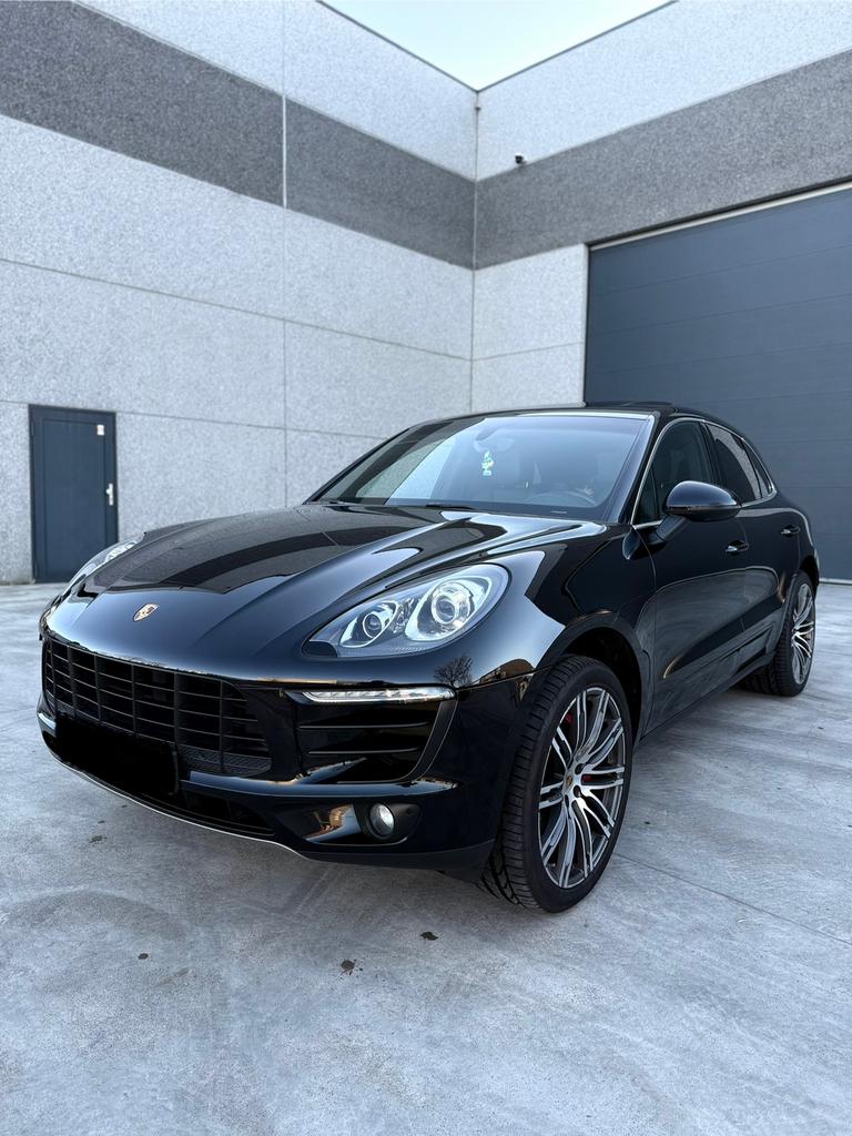 Porsche macan S, Auto's, Porsche, Automaat, Zwart, Leder, Diesel