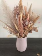 Vaas met droogbloemen, Huis en Inrichting, Woonaccessoires | Droogbloemen, Ophalen